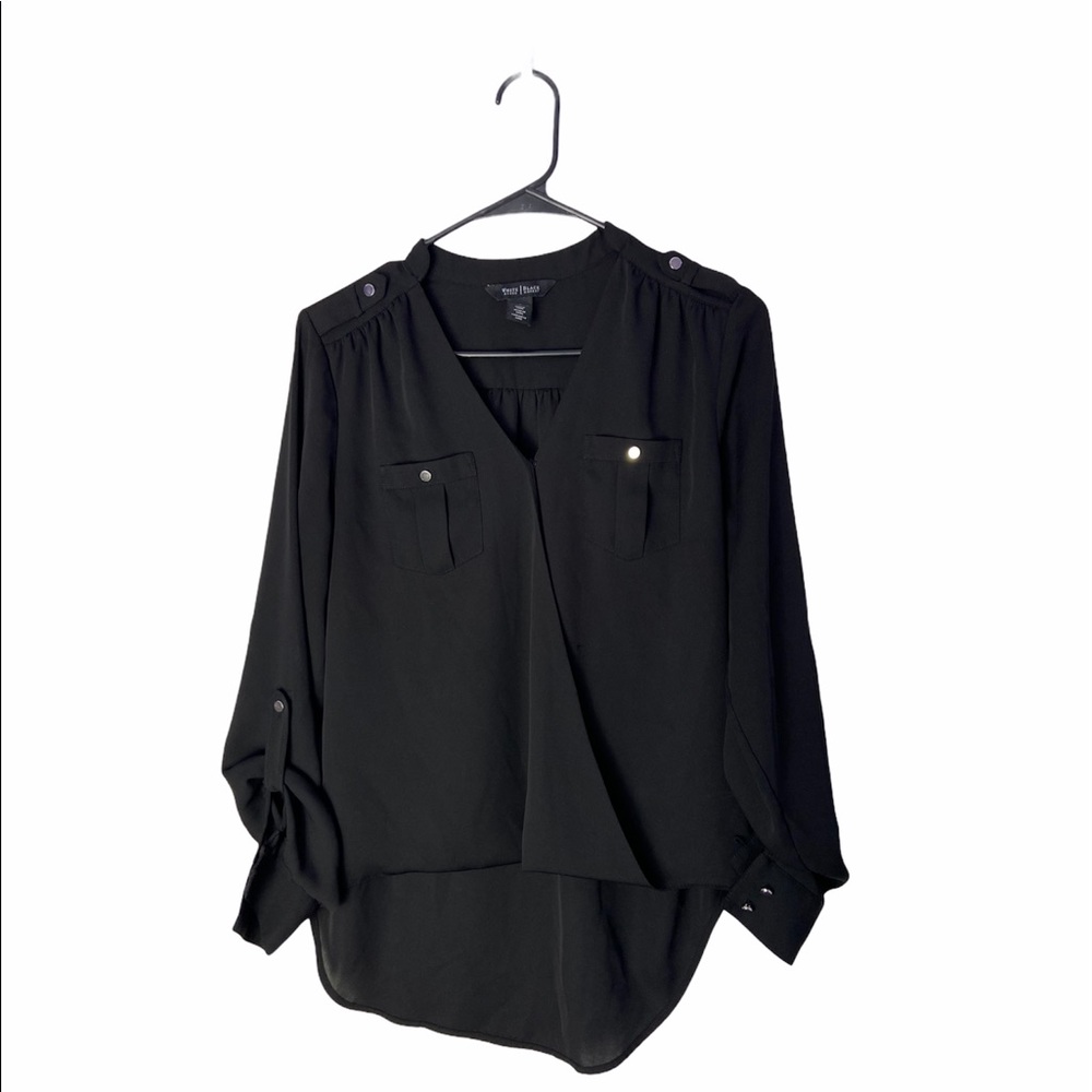 White House | Black Market Sleeve Blouse